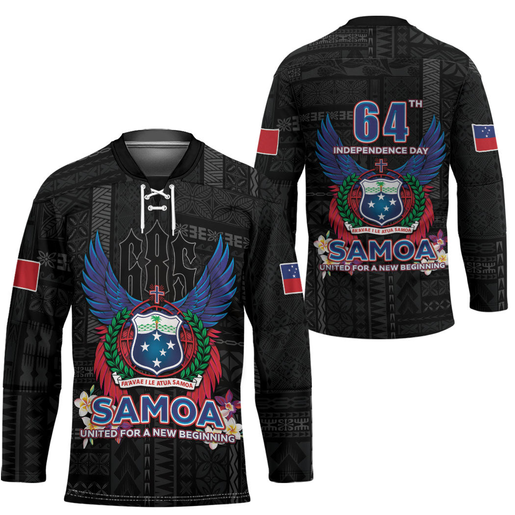 Samoa 64th Independence Anniversary Hockey Jersey LT05 - Polynesian Pride