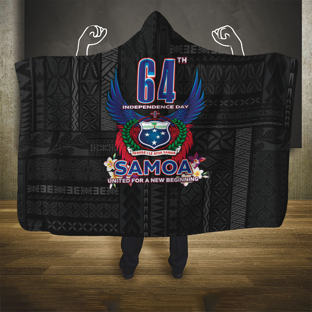 Samoa 64th Independence Anniversary Hooded Blanket LT05 - Polynesian Pride