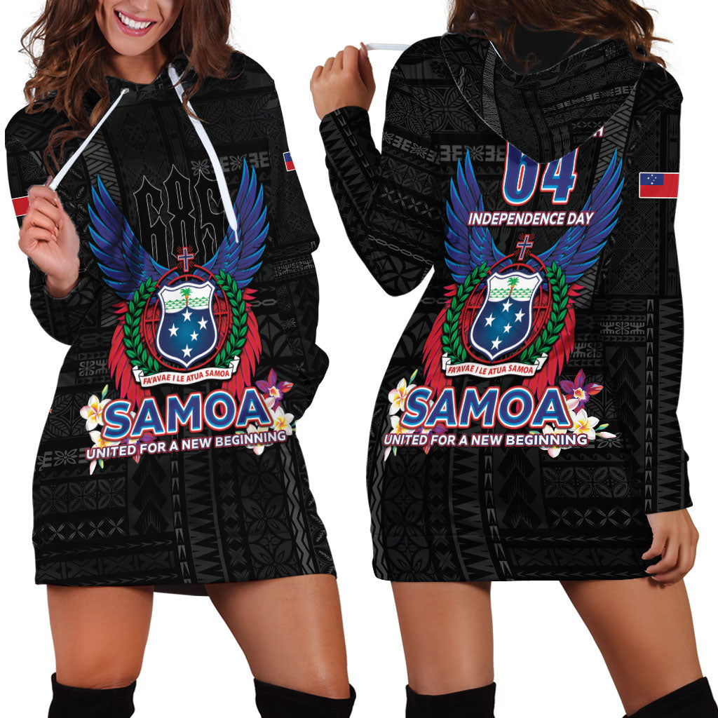 Samoa 64th Independence Anniversary Hoodie Dress LT05 - Polynesian Pride