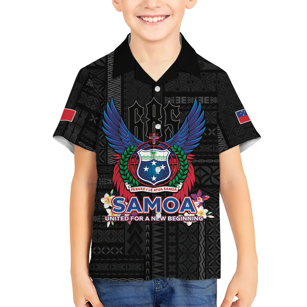 Samoa 64th Independence Anniversary Kid Hawaiian Shirt