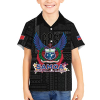 Samoa 64th Independence Anniversary Kid Hawaiian Shirt