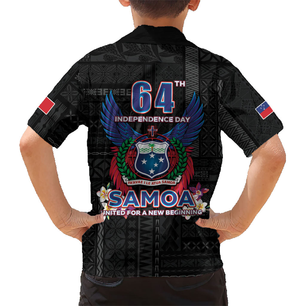 Samoa 64th Independence Anniversary Kid Hawaiian Shirt