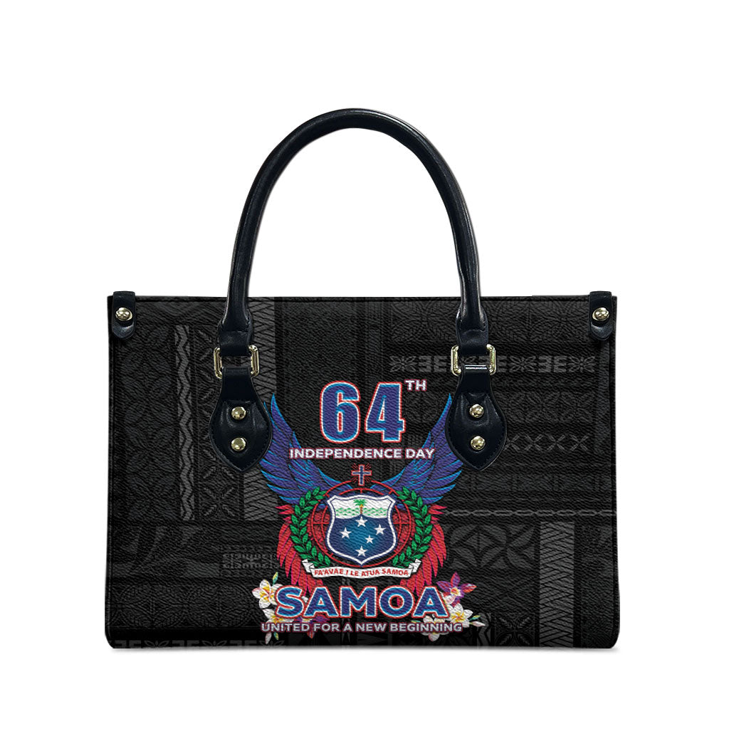Samoa 64th Independence Anniversary Leather Bag LT05 - Polynesian Pride