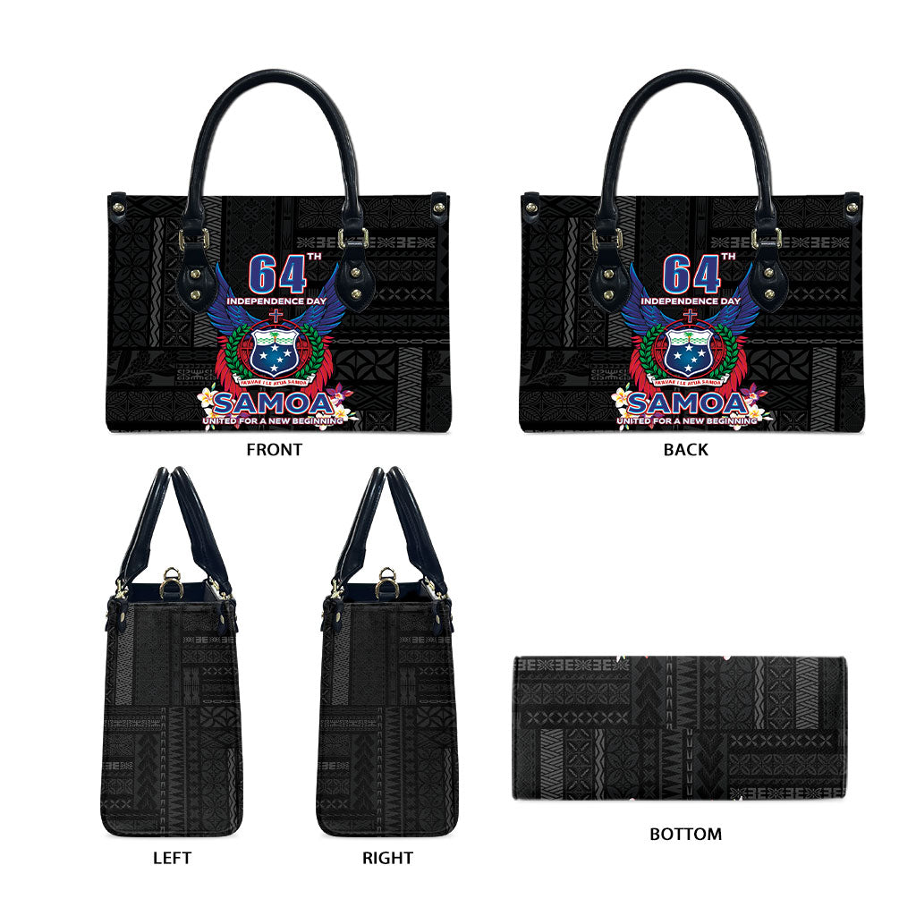 Samoa 64th Independence Anniversary Leather Bag LT05 - Polynesian Pride