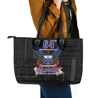 Samoa 64th Independence Anniversary Leather Tote Bag
