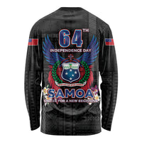 Samoa 64th Independence Anniversary Long Sleeve Shirt LT05 - Polynesian Pride