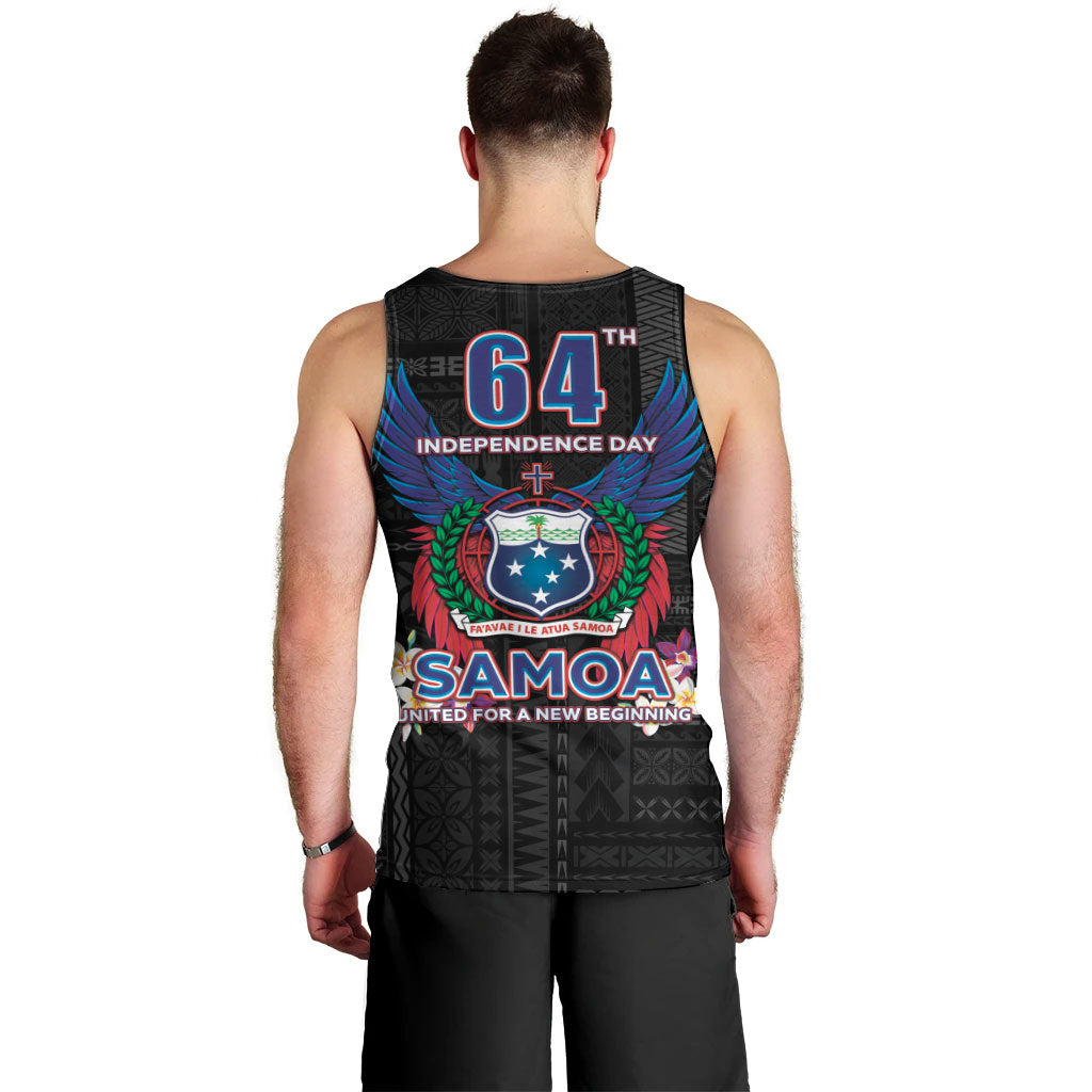 Samoa 64th Independence Anniversary Men Tank Top LT05 - Polynesian Pride