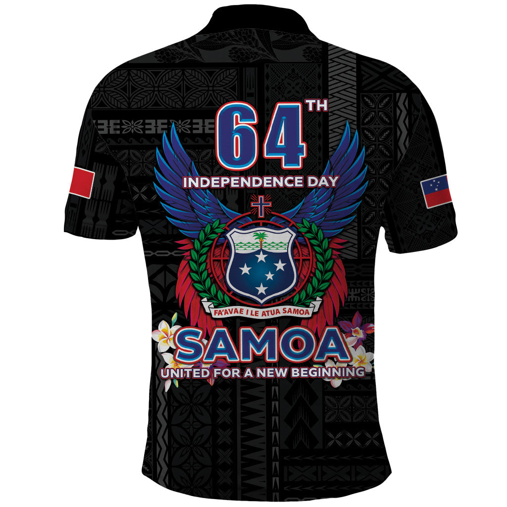 Samoa 64th Independence Anniversary Polo Shirt LT05 - Polynesian Pride