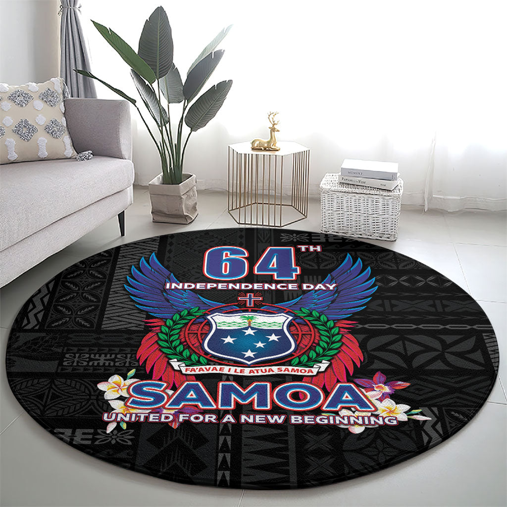 Samoa 64th Independence Anniversary Round Carpet LT05 - Polynesian Pride