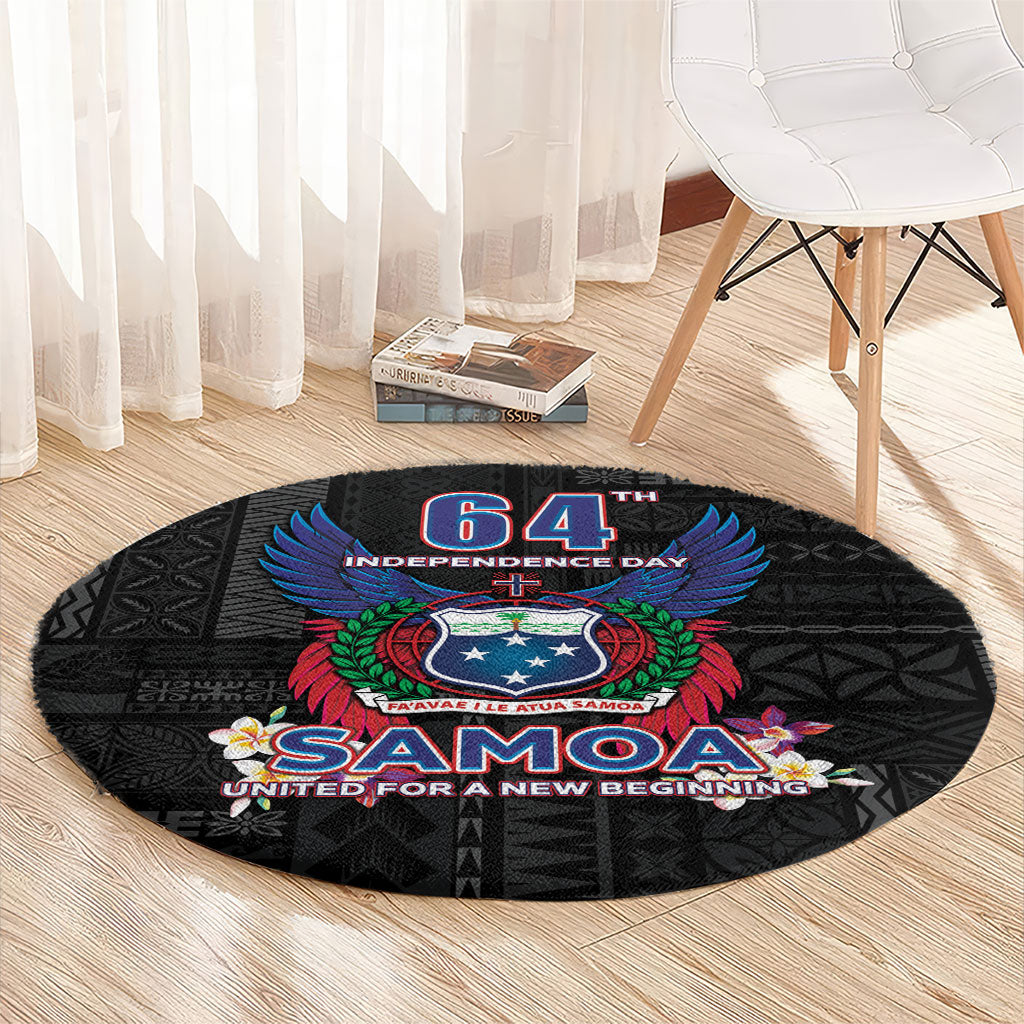 Samoa 64th Independence Anniversary Round Carpet LT05 - Polynesian Pride