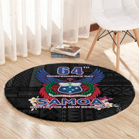 Samoa 64th Independence Anniversary Round Carpet LT05 - Polynesian Pride