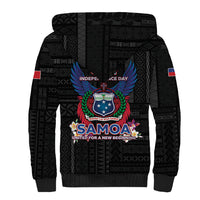 Samoa 64th Independence Anniversary Sherpa Hoodie LT05 - Polynesian Pride