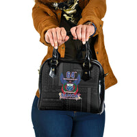 Samoa 64th Independence Anniversary Shoulder Handbag LT05 One Size Black - Polynesian Pride