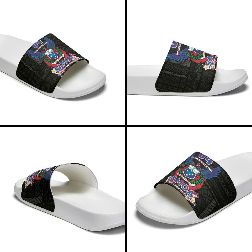Samoa 64th Independence Anniversary Slide Sandals LT05 - Polynesian Pride