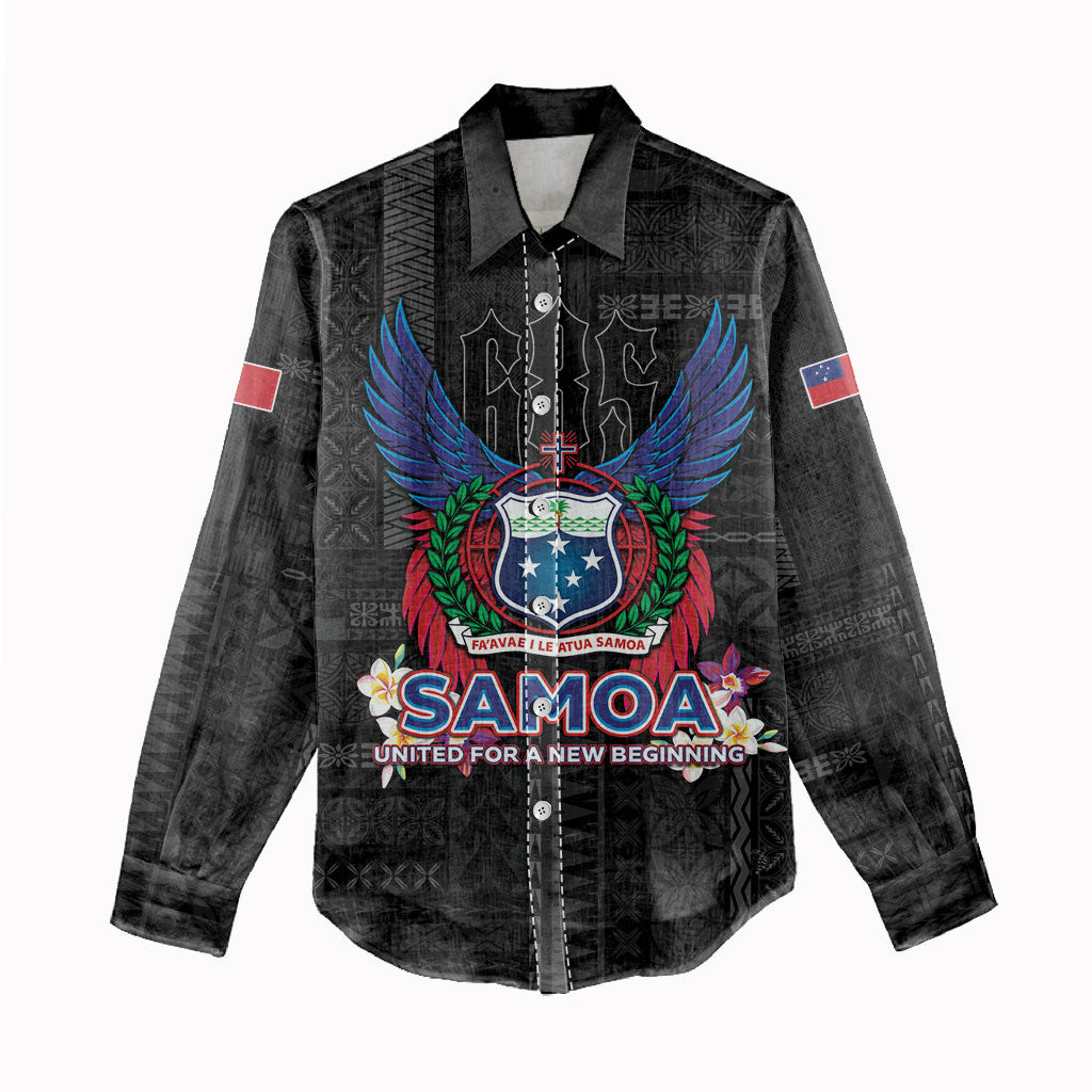 Samoa 64th Independence Anniversary Women Casual Shirt LT05 - Polynesian Pride