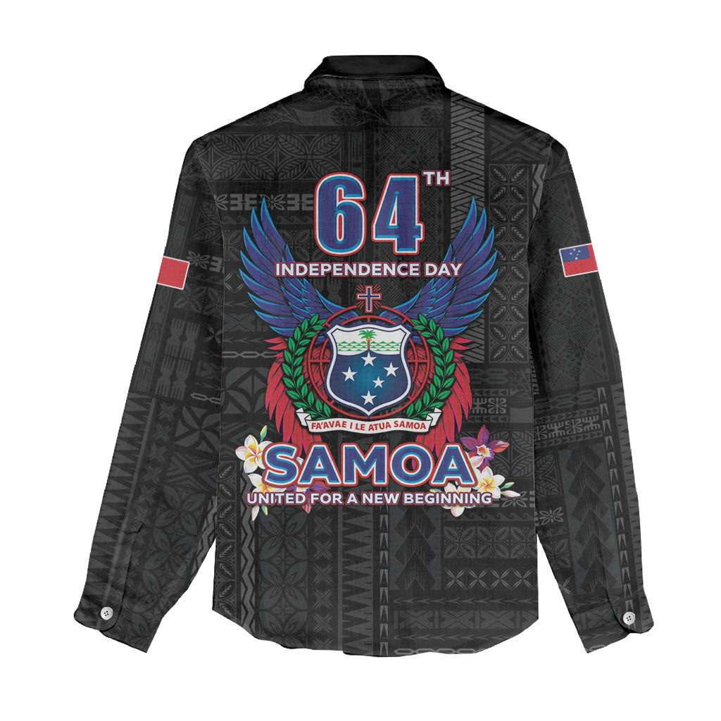 Samoa 64th Independence Anniversary Women Casual Shirt LT05 - Polynesian Pride
