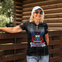 Samoa 64th Independence Anniversary Women Polo Shirt LT05 - Polynesian Pride