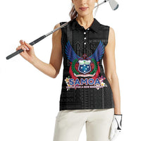 Samoa 64th Independence Anniversary Women Sleeveless Polo Shirt LT05 - Polynesian Pride