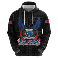 Samoa 64th Independence Anniversary Zip Hoodie LT05 - Polynesian Pride