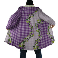 Violet Hawaii Palaka Cloak Maile Pikake Honohono Orchid Lei
