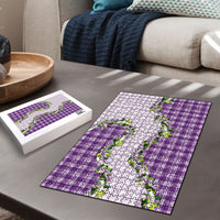 Violet Hawaii Palaka Puzzle Maile Pikake Honohono Orchid Lei LT05 - Polynesian Pride