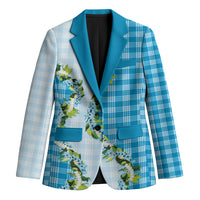 Blue Hawaii Palaka Blazer Maile Pikake Honohono Orchid Lei