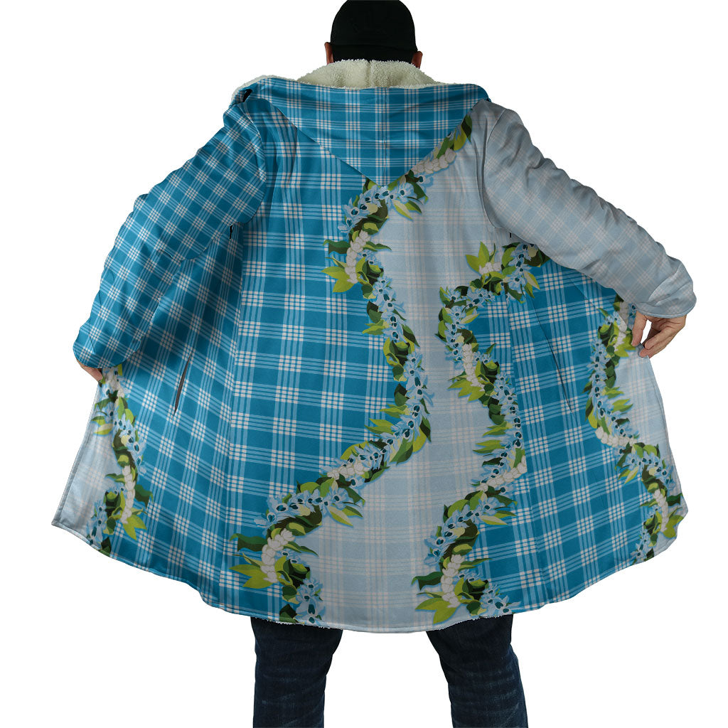 Blue Hawaii Palaka Cloak Maile Pikake Honohono Orchid Lei LT05 - Polynesian Pride