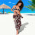 Plumeria With Oxblood Polynesian Tattoo Pattern Sarong