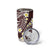 Plumeria With Oxblood Polynesian Tattoo Pattern Tumbler Cup