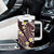 Plumeria With Oxblood Polynesian Tattoo Pattern Tumbler With Handle