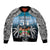 Personalised Happy 50th Fiji Day Bomber Jacket Forever Fiji With Tapa Tribal Pattern