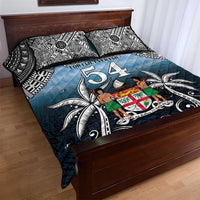 Happy 54th Fiji Day Quilt Bed Set Forever Fiji With Tapa Tribal Pattern