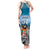 Personalised Happy 50th Fiji Day Tank Maxi Dress Forever Fiji With Tapa Tribal Pattern