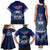 Samoa Rugby Family Matching Tank Maxi Dress and Hawaiian Shirt World Cup 2023 Coat Of Arms With Polynesian Pattern LT05 - Polynesian Pride