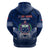 Samoa Rugby Hoodie World Cup 2023 Coat Of Arms With Polynesian Pattern LT05 - Polynesian Pride