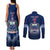 Custom Samoa Rugby Couples Matching Tank Maxi Dress and Long Sleeve Button Shirts World Cup 2023 Coat Of Arms With Polynesian Pattern LT05 - Polynesian Pride