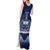 Custom Samoa Rugby Tank Maxi Dress World Cup 2023 Coat Of Arms With Polynesian Pattern LT05 - Polynesian Pride