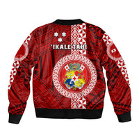 Tonga Rugby Bomber Jacket World Cup 2023 Coat Of Arms Ngatu Pattern LT05 - Polynesian Pride