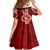 Custom Tonga Rugby Family Matching Mermaid Dress and Hawaiian Shirt World Cup 2023 Coat Of Arms Ngatu Pattern LT05 - Polynesian Pride