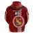 Custom Tonga Rugby Hoodie World Cup 2023 Coat Of Arms Ngatu Pattern LT05 - Polynesian Pride