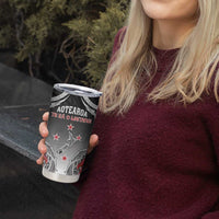 Personalised New Zealand Waitangi Day Tumbler Cup Aotearoa Te Ra O Waitangi Manaia Maori Pattern LT05 - Polynesian Pride