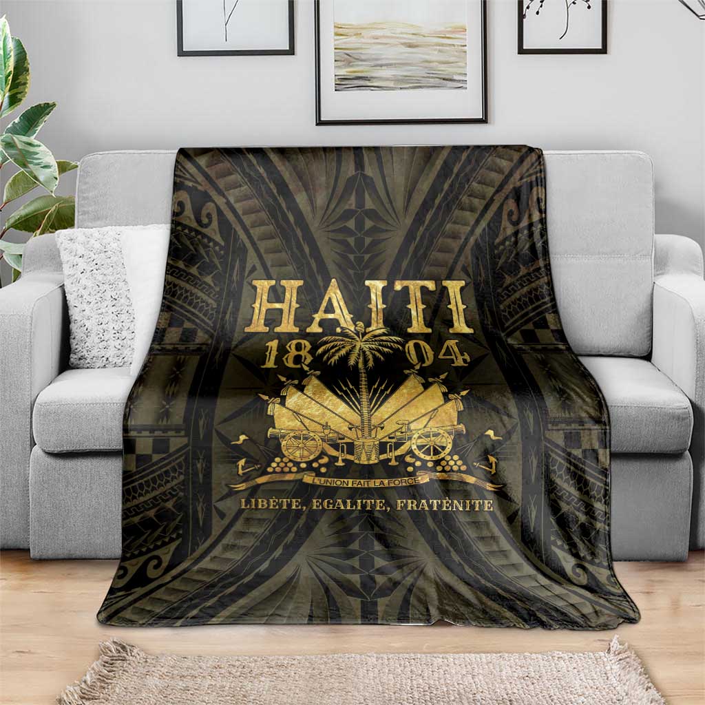 Haiti 1804 Blanket Polynesian Gold Neg Maron LT05 - Polynesian Pride