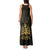 Haiti 1804 Tank Maxi Dress Polynesian Gold Neg Maron