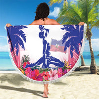 Haiti Independence Day Beach Blanket Neg Maron Polynesian Style LT05 - Polynesian Pride