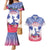 Personalised Haiti Independence Day Couples Matching Mermaid Dress and Hawaiian Shirt Neg Maron Polynesian Style LT05