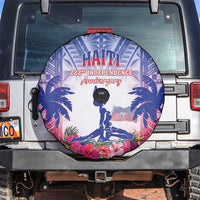 Haiti Independence Day Spare Tire Cover Neg Maron Polynesian Style LT05 - Polynesian Pride