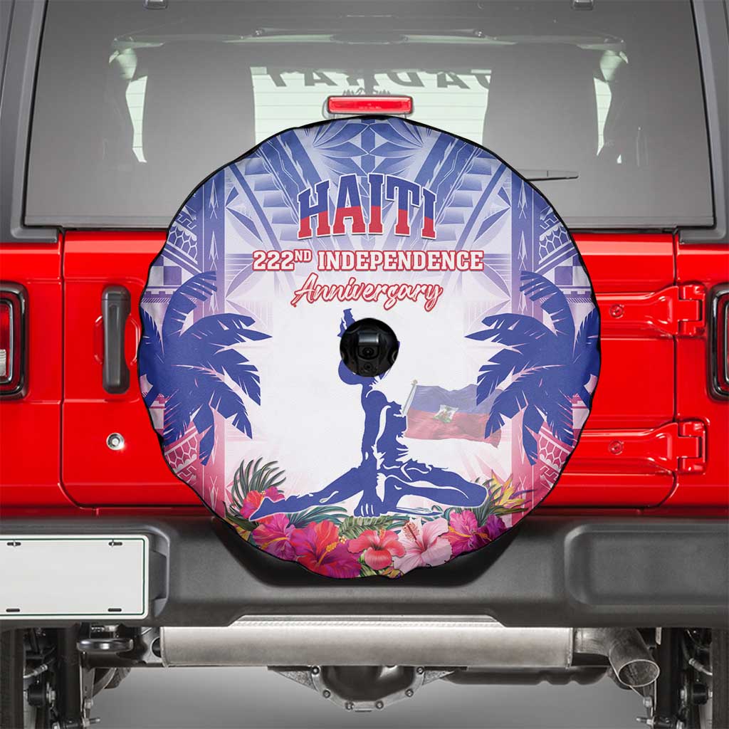 Haiti Independence Day Spare Tire Cover Neg Maron Polynesian Style LT05 - Polynesian Pride