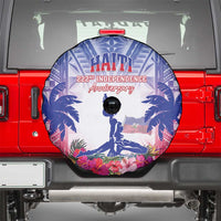 Haiti Independence Day Spare Tire Cover Neg Maron Polynesian Style LT05 - Polynesian Pride