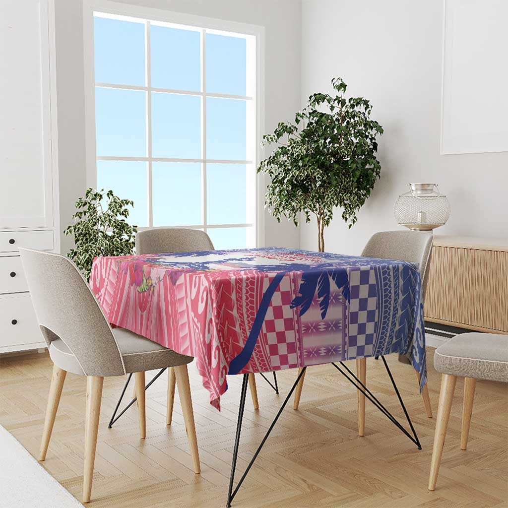 Haiti Independence Day Tablecloth Neg Maron Polynesian Style LT05 - Polynesian Pride