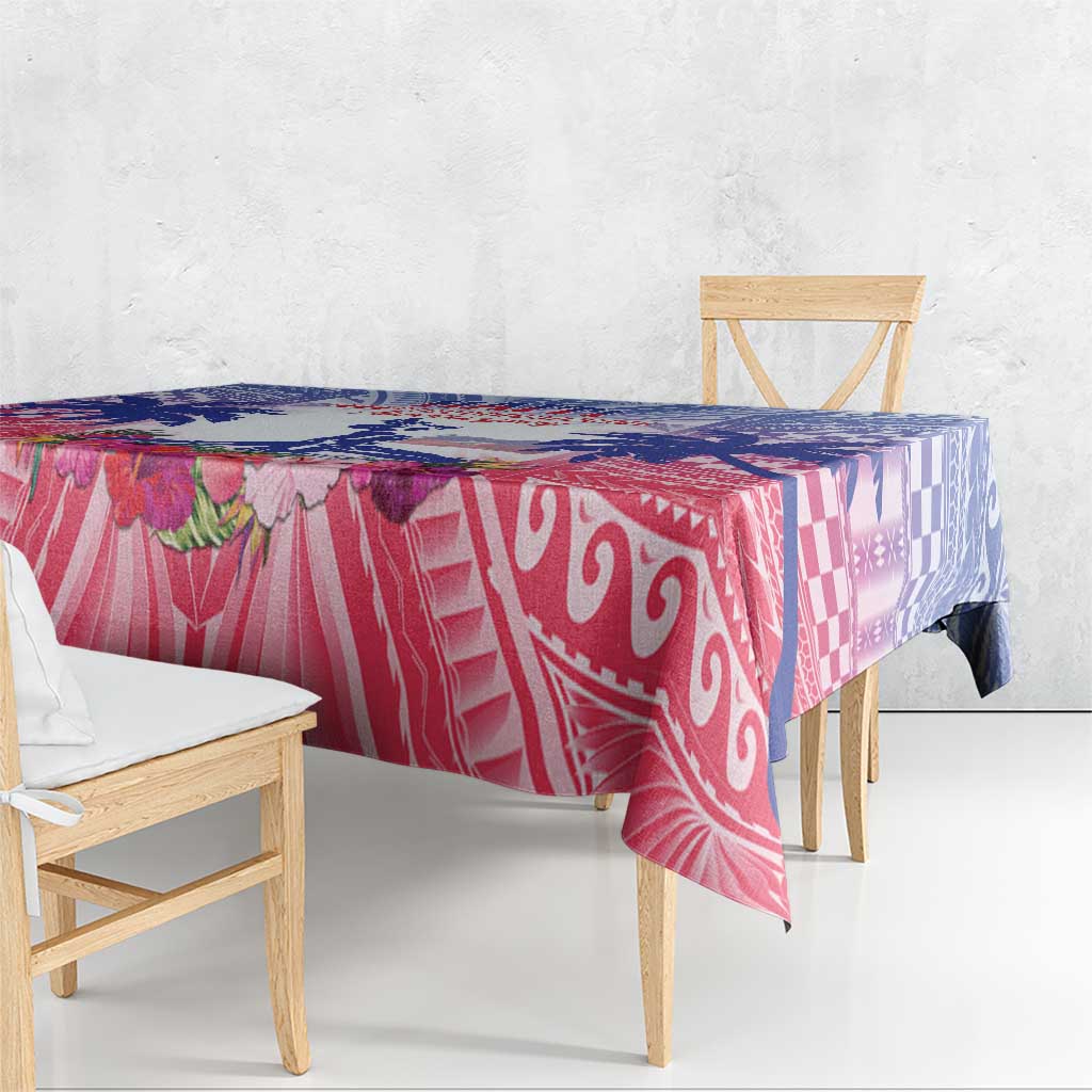 Haiti Independence Day Tablecloth Neg Maron Polynesian Style LT05 - Polynesian Pride